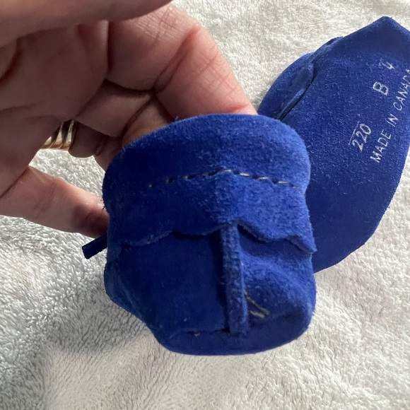 Newborn to 6 months handmade moccasins - Picture 6 of 7